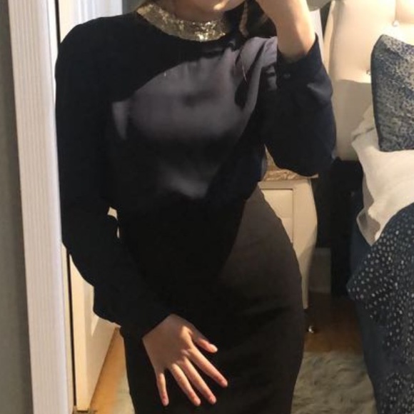 Navy blue blouse - Picture 9 of 12